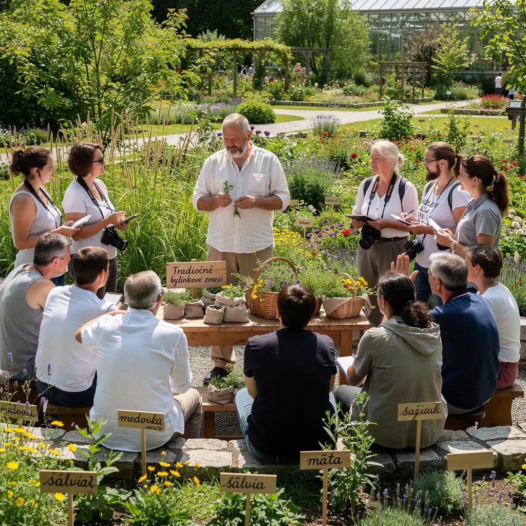 Ručne vyrábaný čajový šálok s etnickými vzormi a teplým nápojom