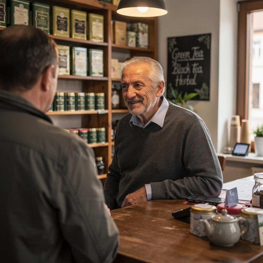 Tomáš Černák - Expert na prípravu čajov